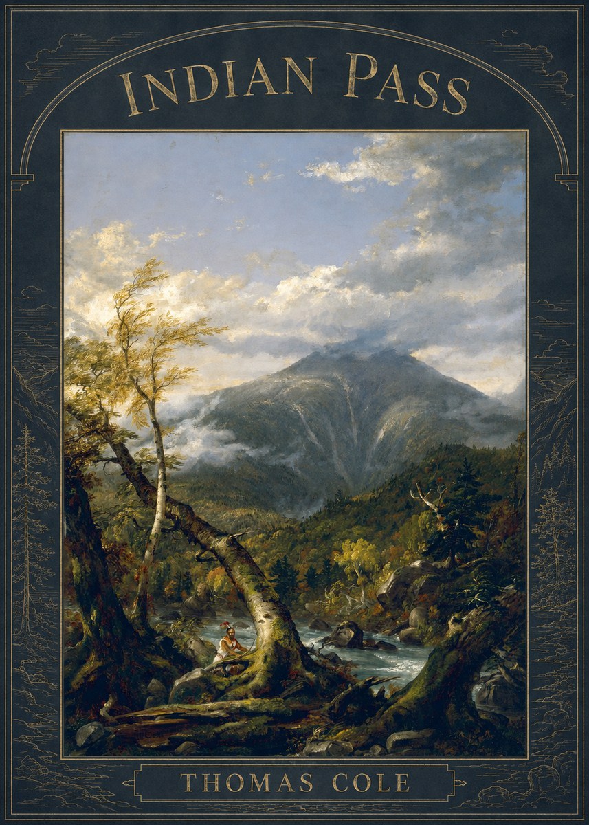 Thomas Cole Indian Pass I No4 - Affiche