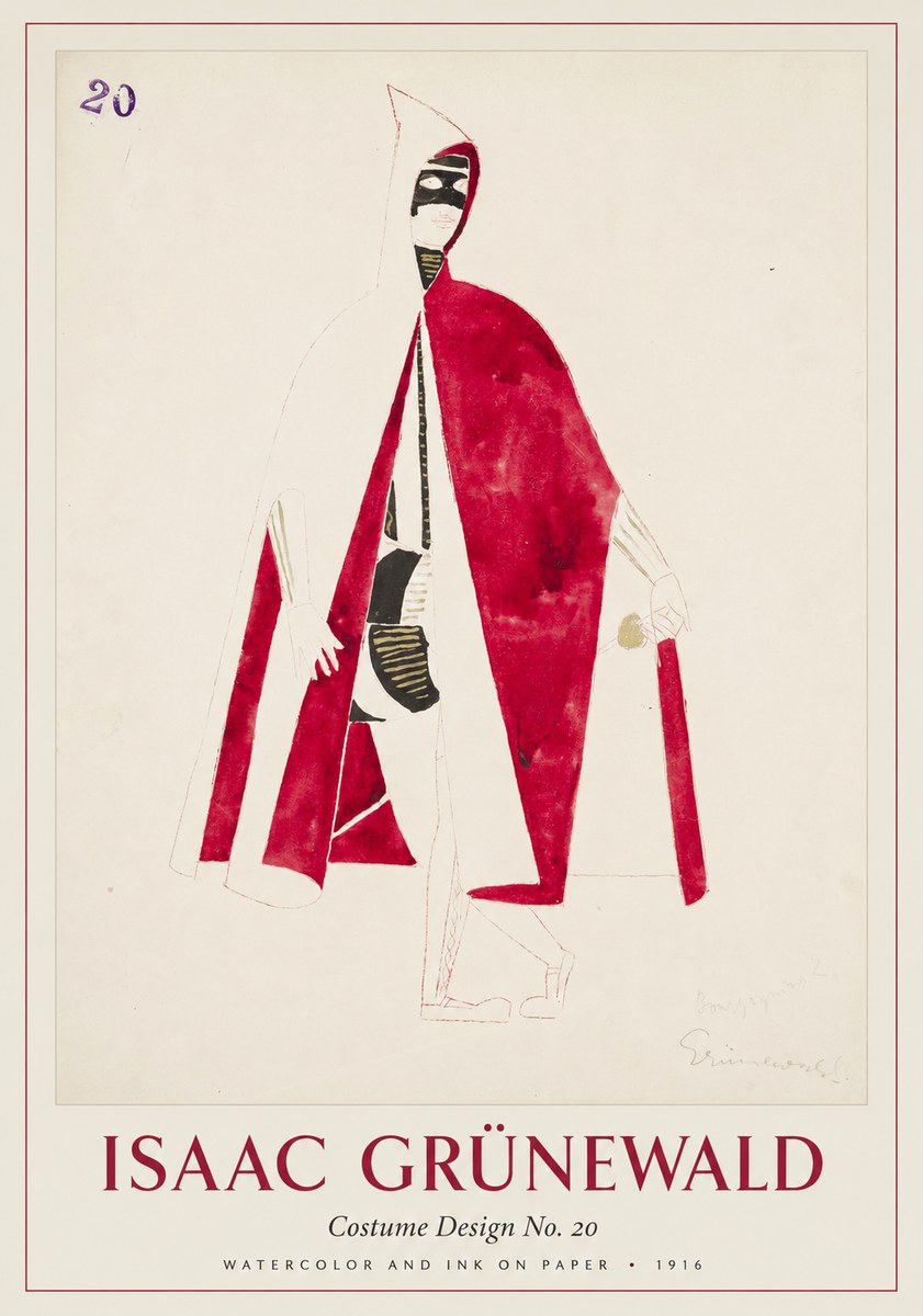 Isaac Grünewald Costume Design No. 20 No1 - Affiche