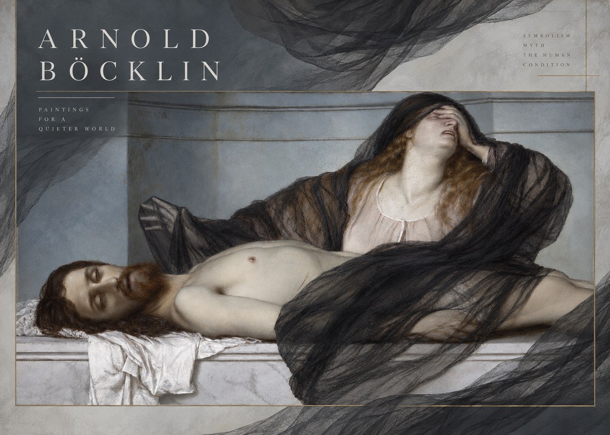 Arnold Böcklin Marie Magdalene No6 - Affiche