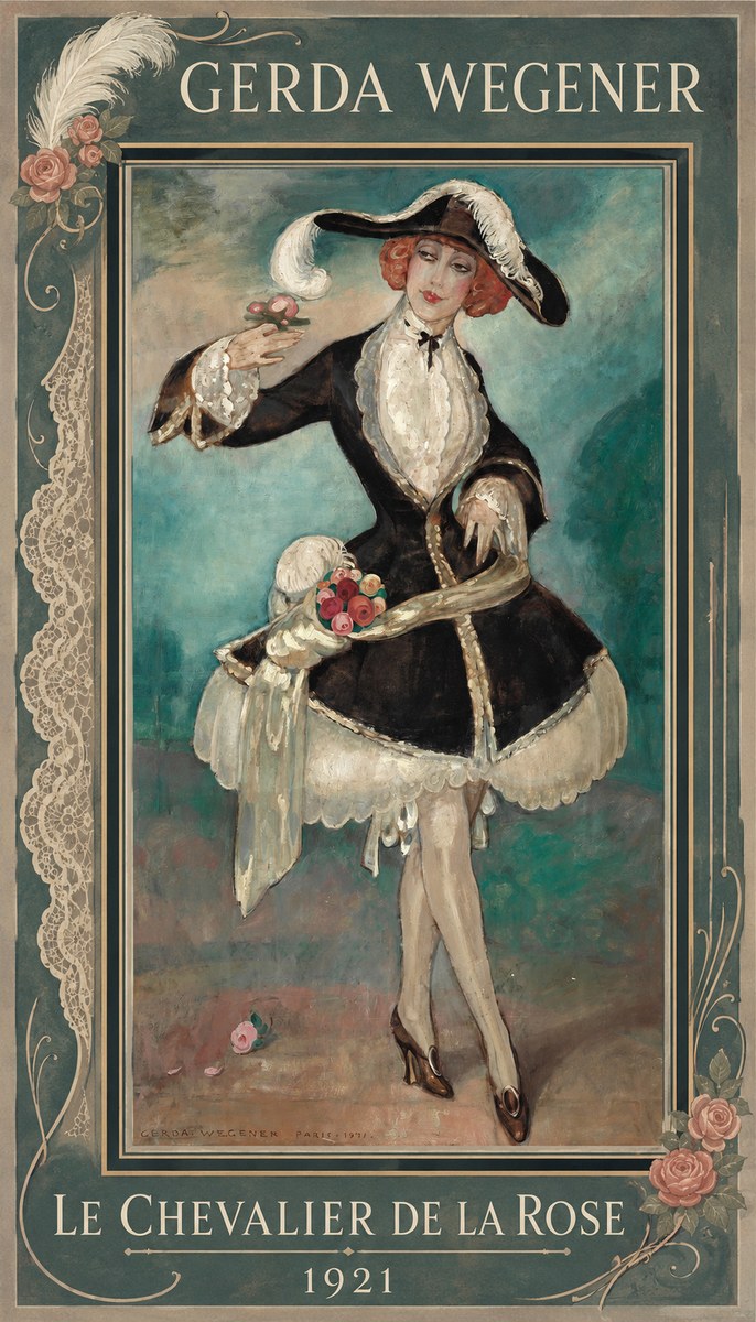 Gerda Wegener Le Chevalier De La Rose No1 - Affiche