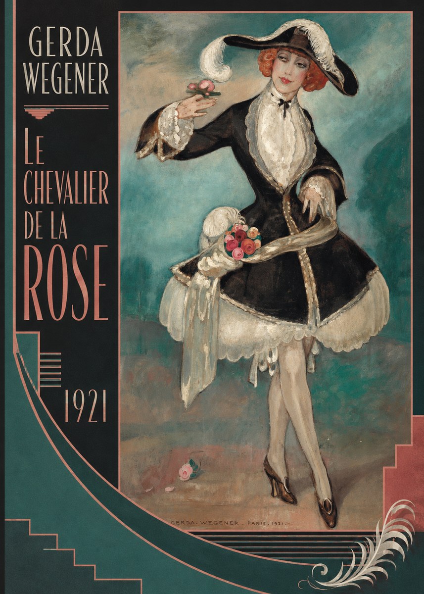 Gerda Wegener Le Chevalier De La Rose No3 - Affiche