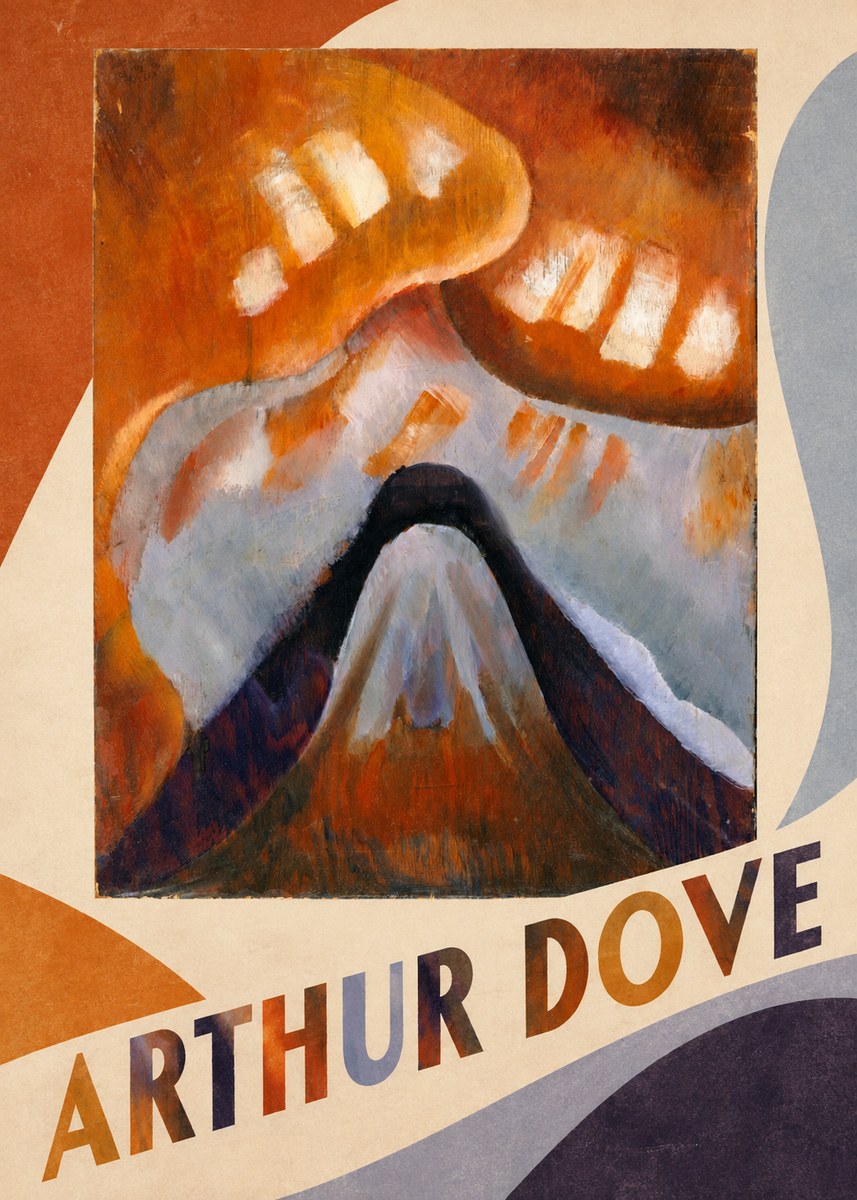 Arthur Dove Snowstorm No5 - Affiche