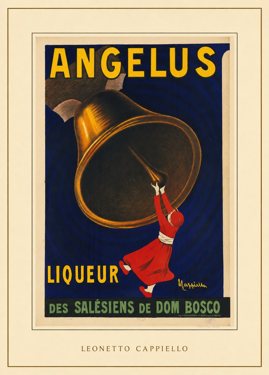 Leonetto Cappiello Angelus No4 - Affiche