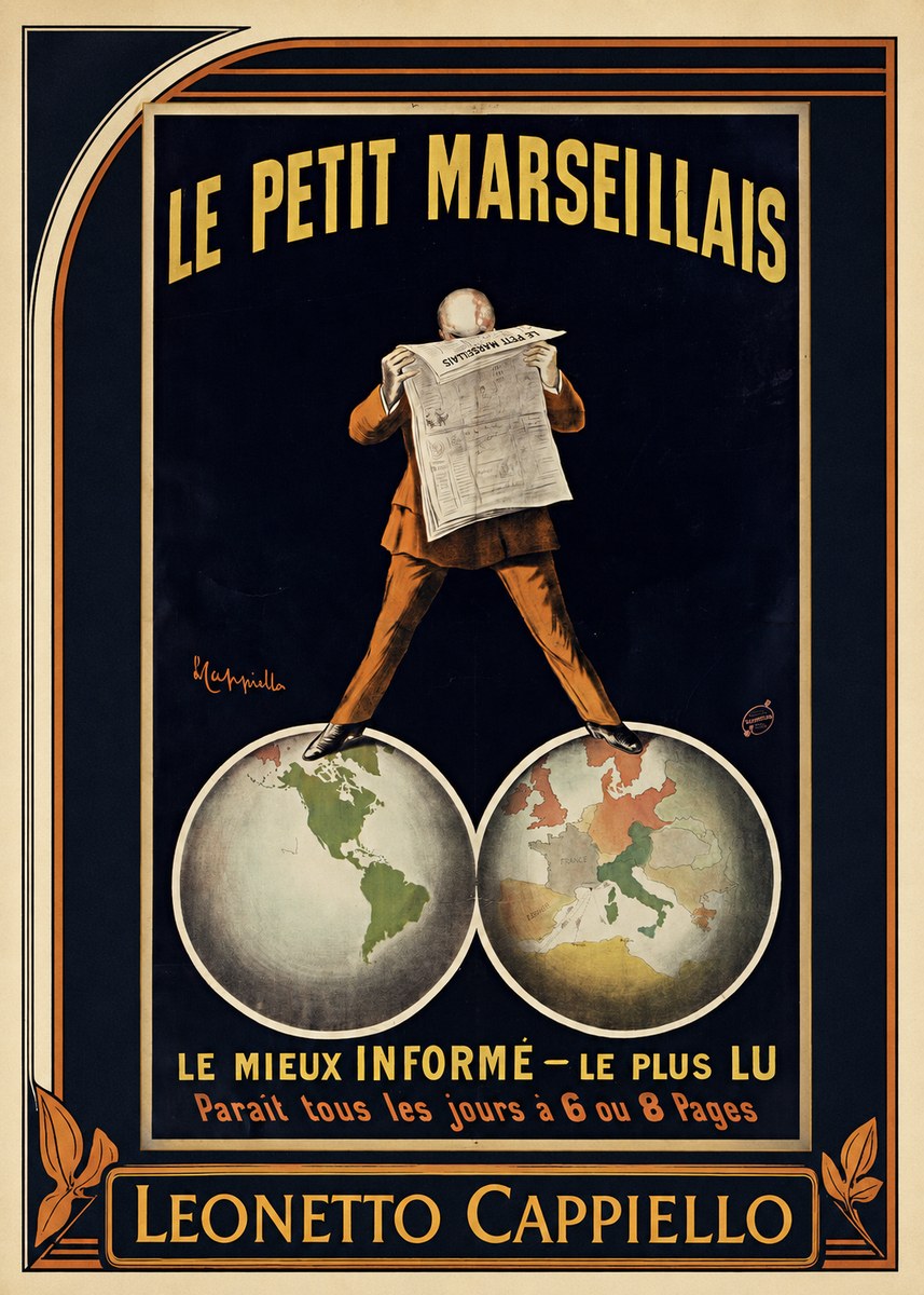 Leonetto Cappiello Le Petit Marseillais No1 - Affiche
