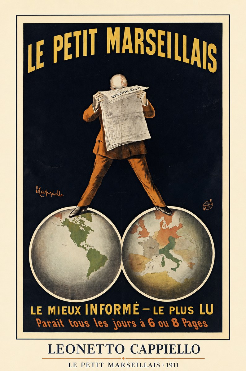 Leonetto Cappiello Le Petit Marseillais No3 - Affiche