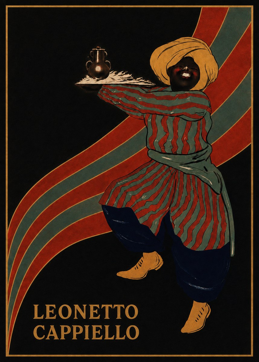 Leonetto Cappiello The Sultan No4 - Affiche
