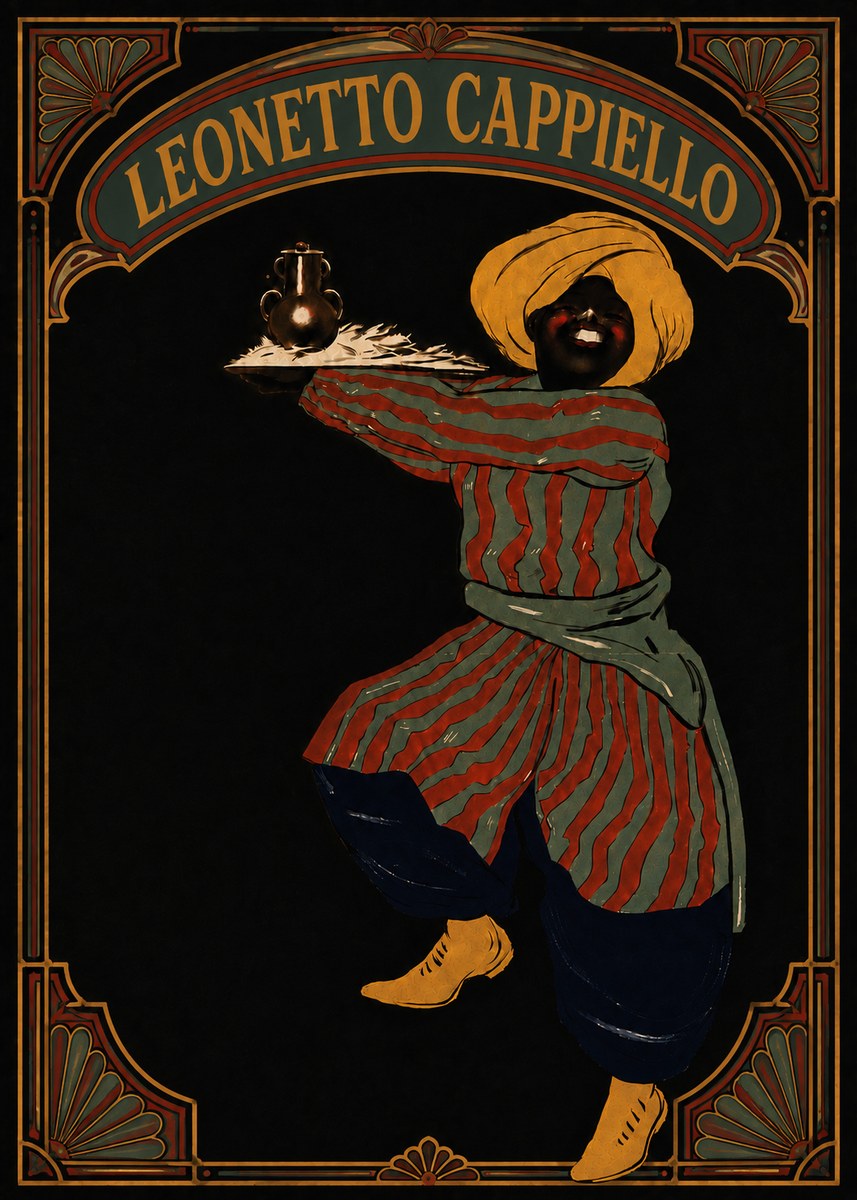 Leonetto Cappiello The Sultan No6 - Affiche