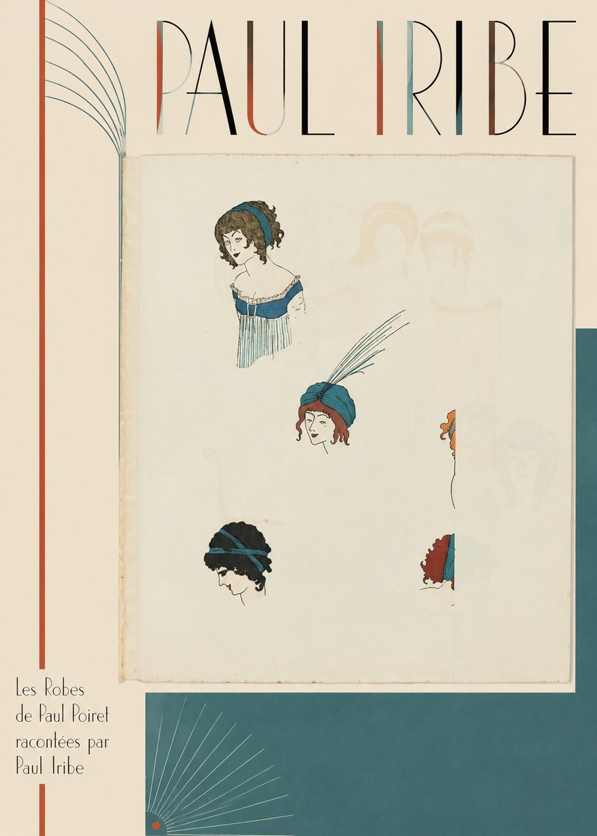 Paul Iribe Les Robes De Paul Poiret Racontées Par Paul Iribe No5 - Affiche