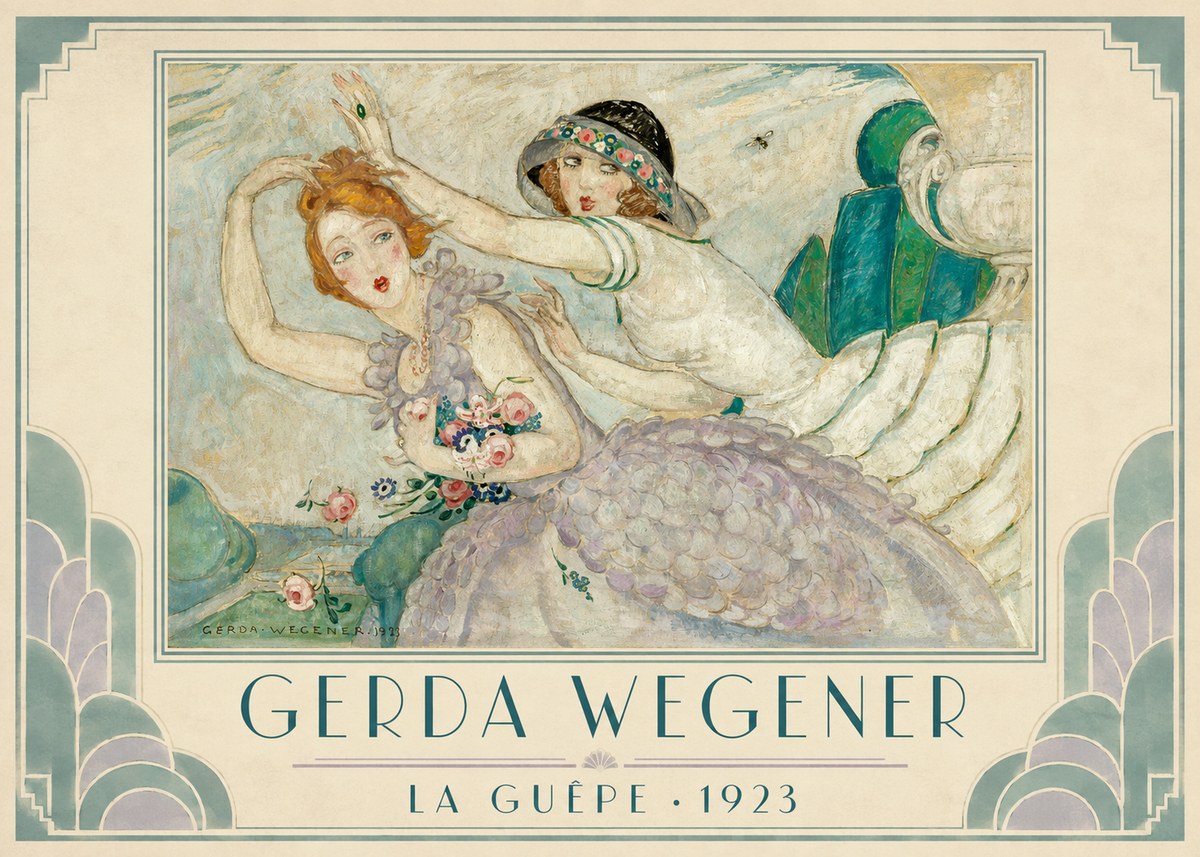 Gerda Wegener La Guêpe No1 - Affiche