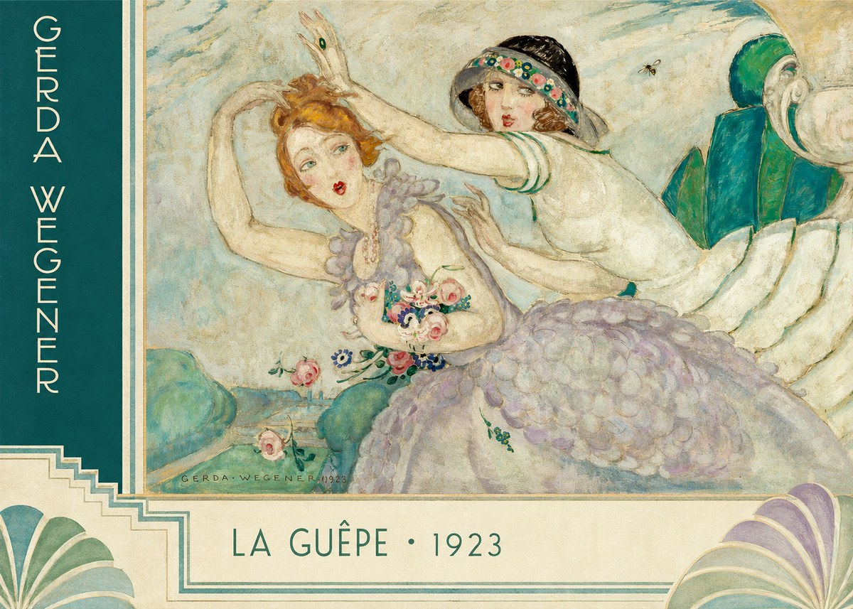 Gerda Wegener La Guêpe No2 - Affiche