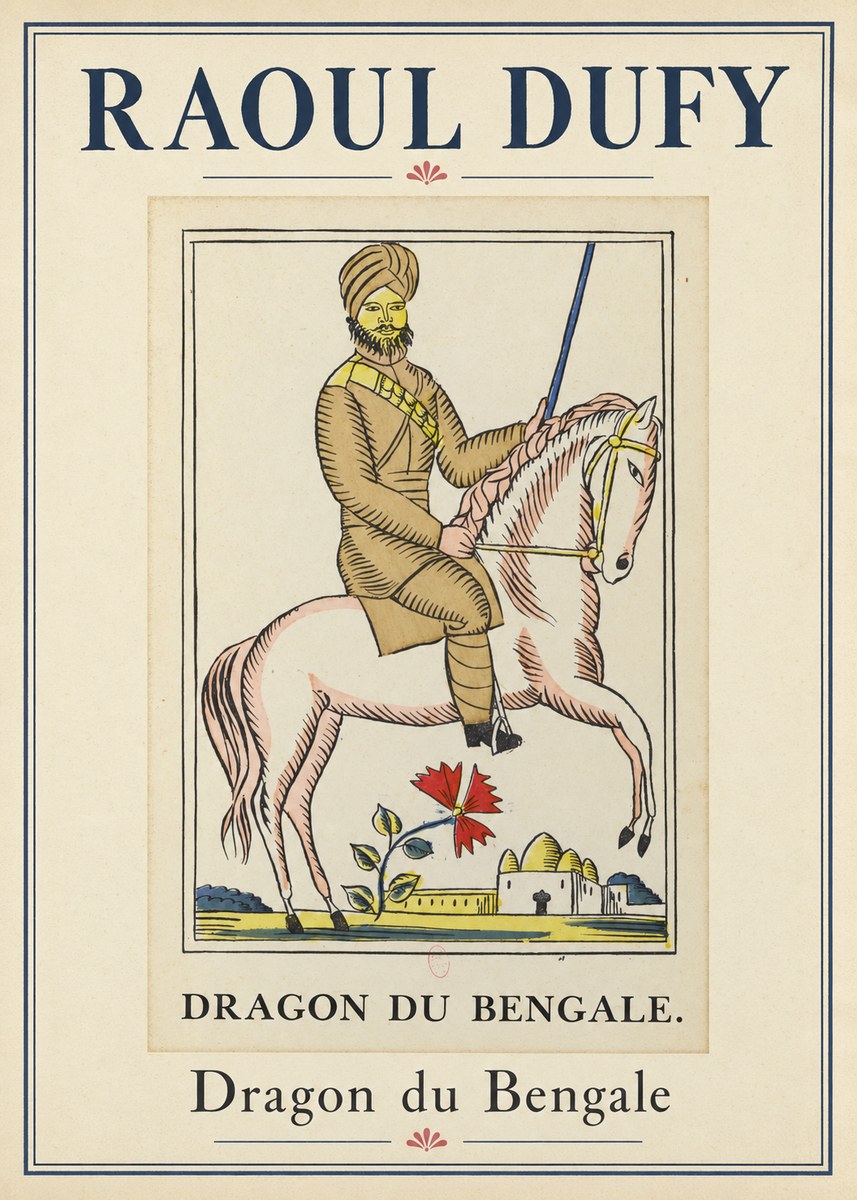 Raoul Dufy Dragon Du Bengale No1 - Affiche