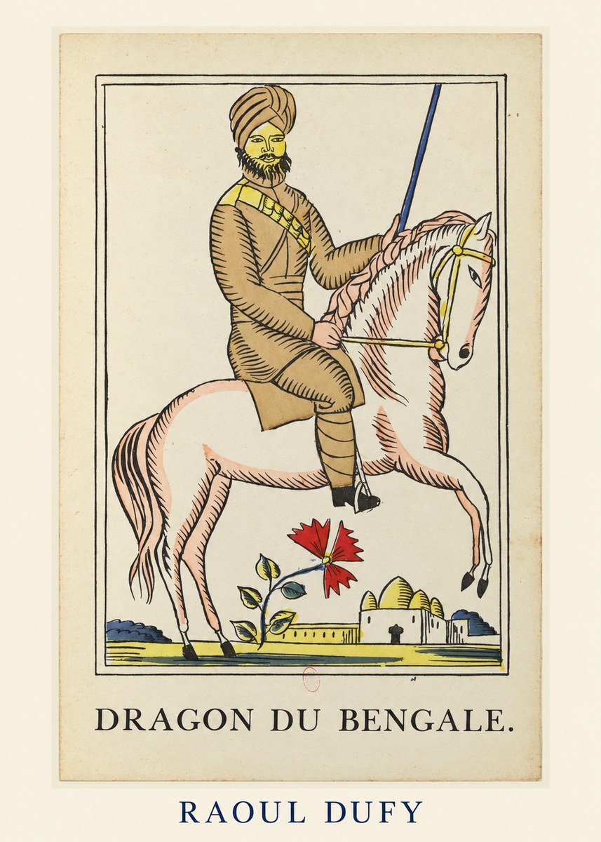 Raoul Dufy Dragon Du Bengale No3 - Affiche