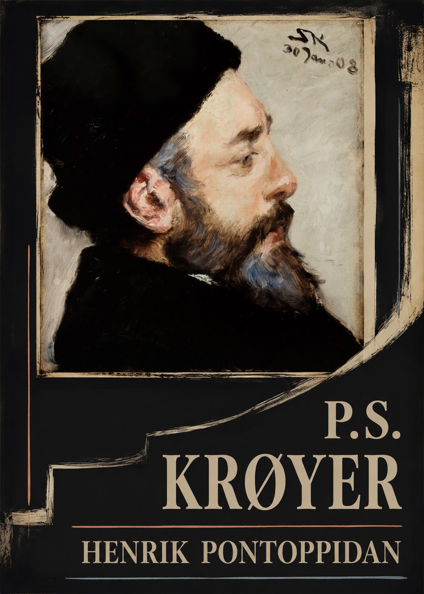 P.S. Krøyer Henrik Pontoppidan No3 - Affiche