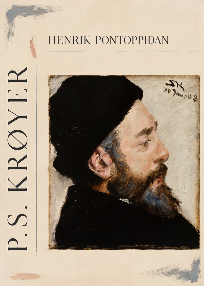 P.S. Krøyer Henrik Pontoppidan No4 - Affiche