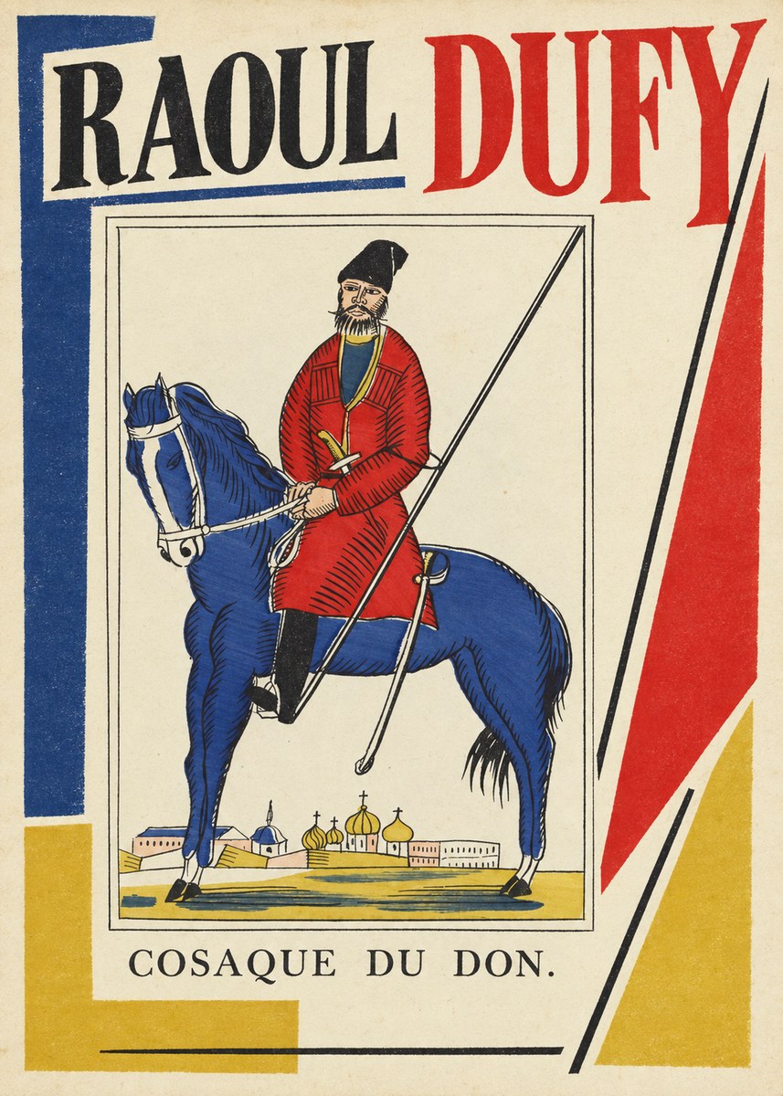 Raoul Dufy Cosaque Du Don. No2 - Affiche