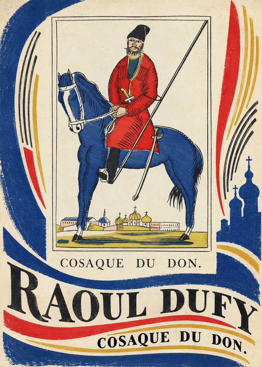 Raoul Dufy Cosaque Du Don. No4 - Affiche