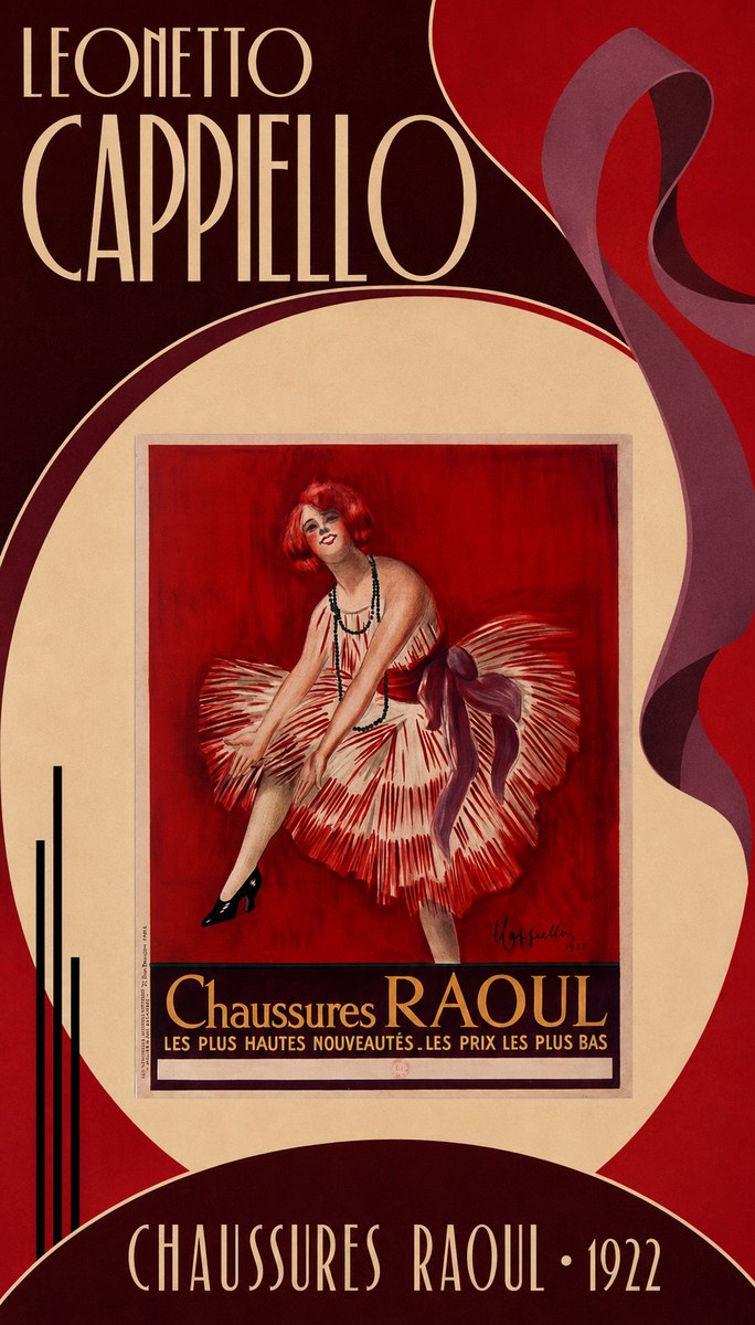 Leonetto Cappiello Chaussures Raoul No6 - Affiche