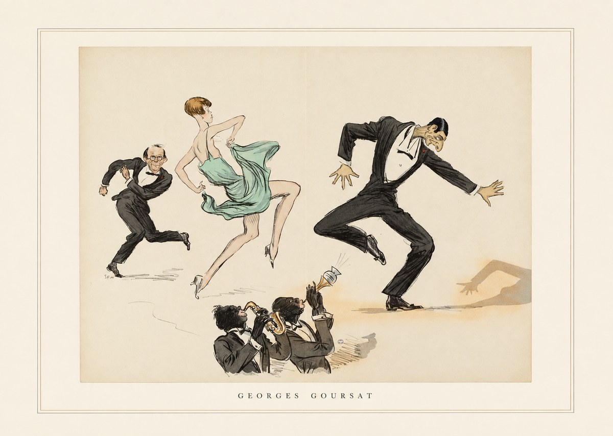 Georges Goursat Georges Goursat III No6 - Affiche
