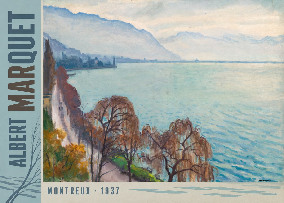 Albert Marquet Montreux No2 - Affiche