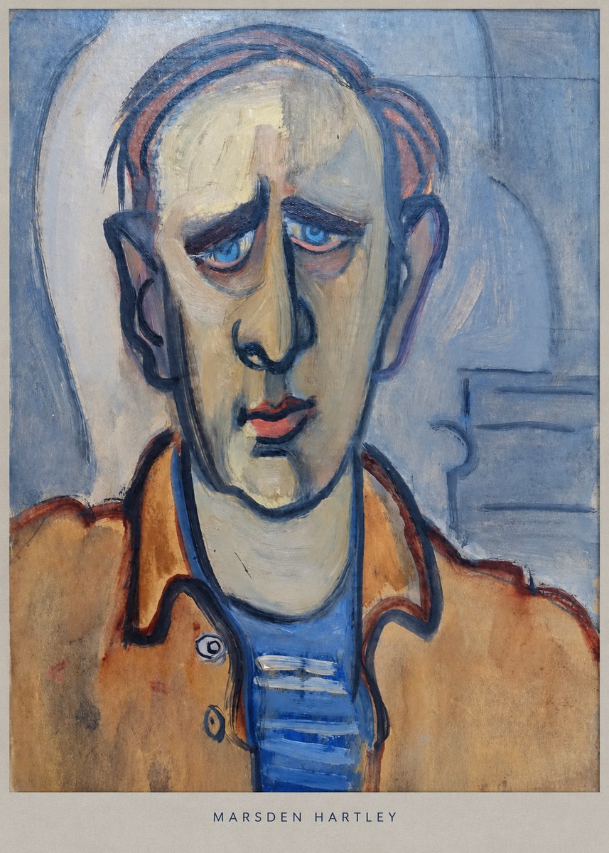 Marsden Hartley Portrait of a German Officer II No6 - Affiche