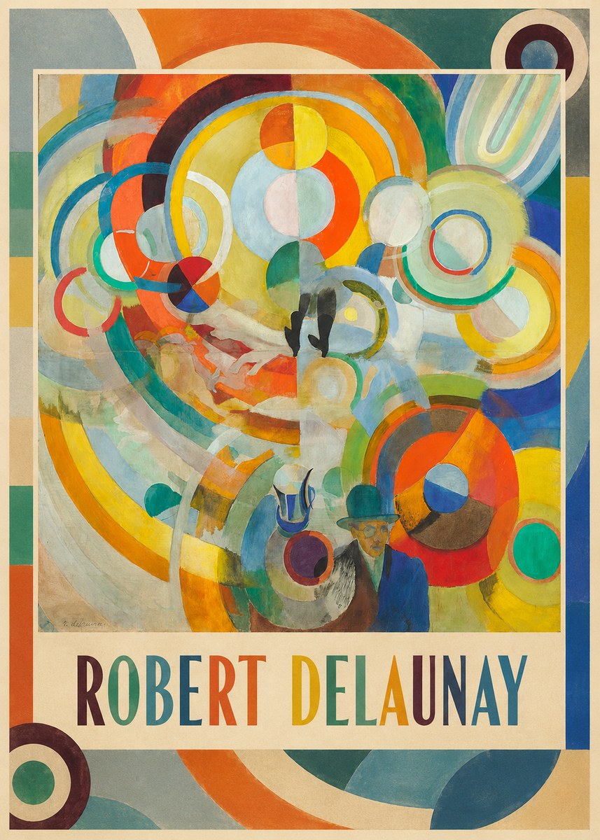 Robert Delaunay Robert Delaunay III No1 - Affiche