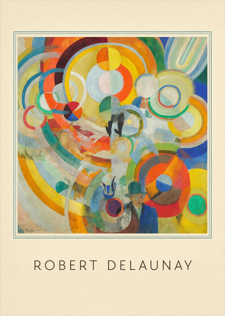 Robert Delaunay Robert Delaunay III No4 - Affiche