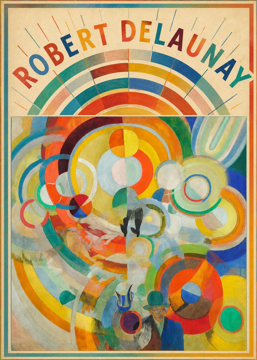 Robert Delaunay Robert Delaunay III No5 - Affiche