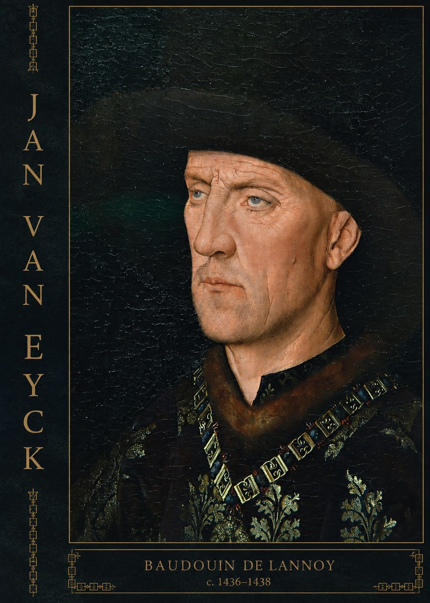 Jan van Eyck Baudouin De Lannoy No2 - Affiche