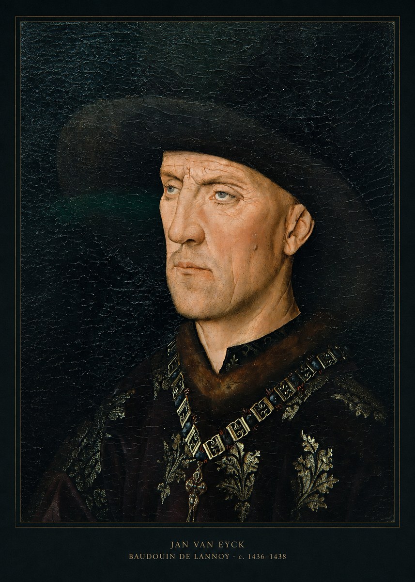 Jan van Eyck Baudouin De Lannoy No4 - Affiche