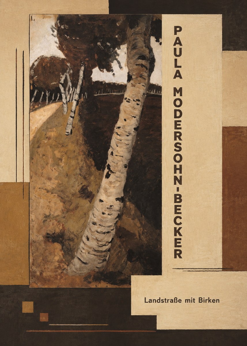 Paula Modersohn-Becker Landstraße Mit Birken No3 - Affiche