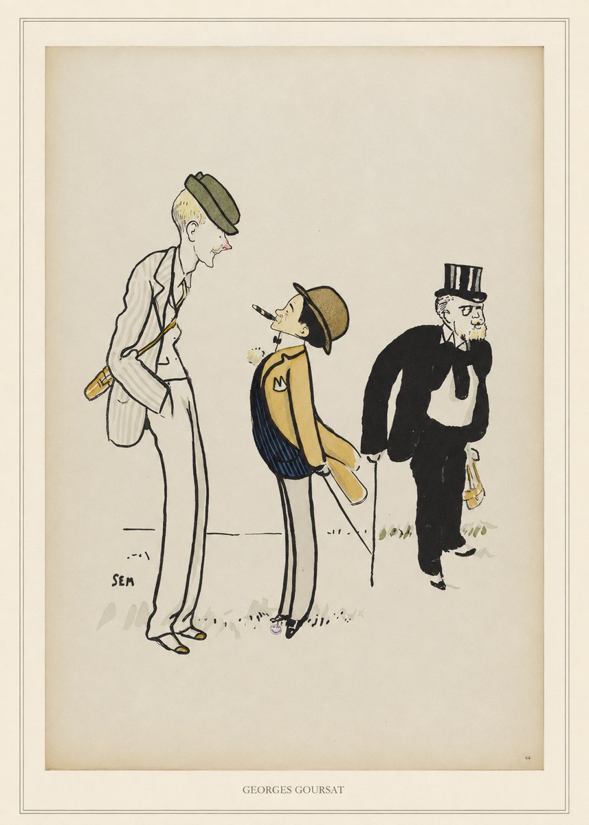 Georges Goursat Georges Goursat IV No5 - Affiche