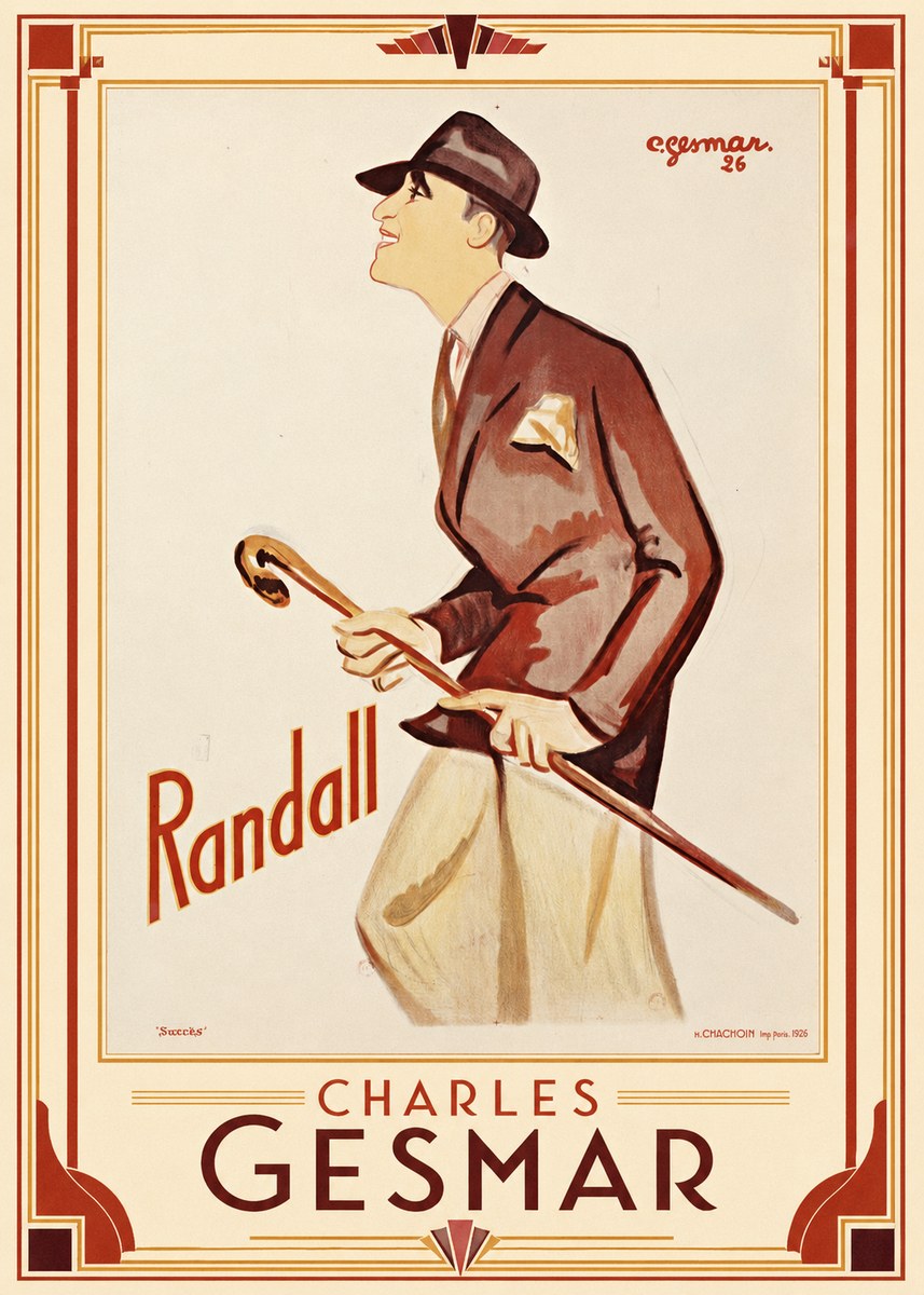 Charles Gesmar Randall II No1 - Affiche