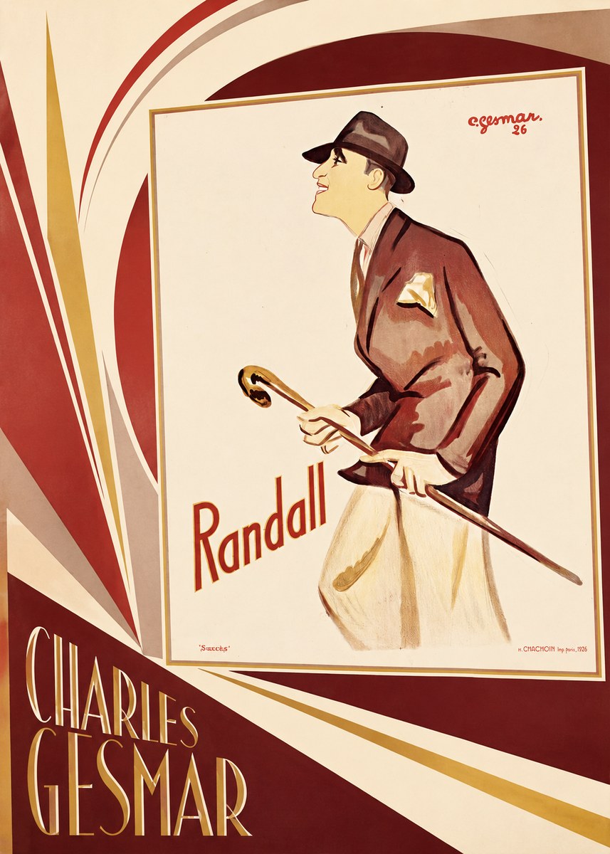 Charles Gesmar Randall II No5 - Affiche