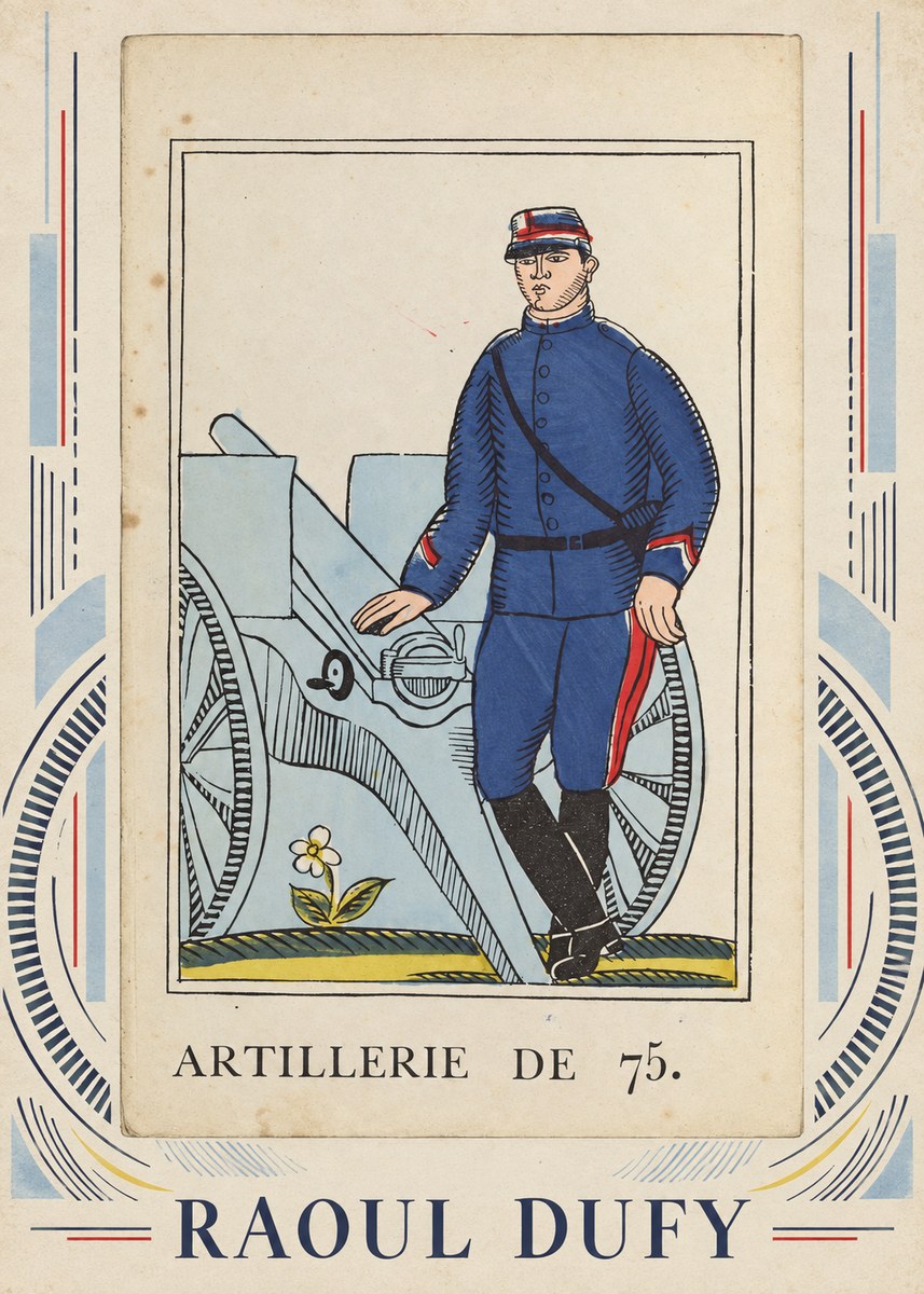 Raoul Dufy Artillerie De 75. No3 - Affiche