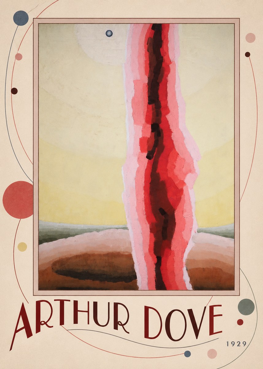 Arthur Dove Gale No5 - Affiche