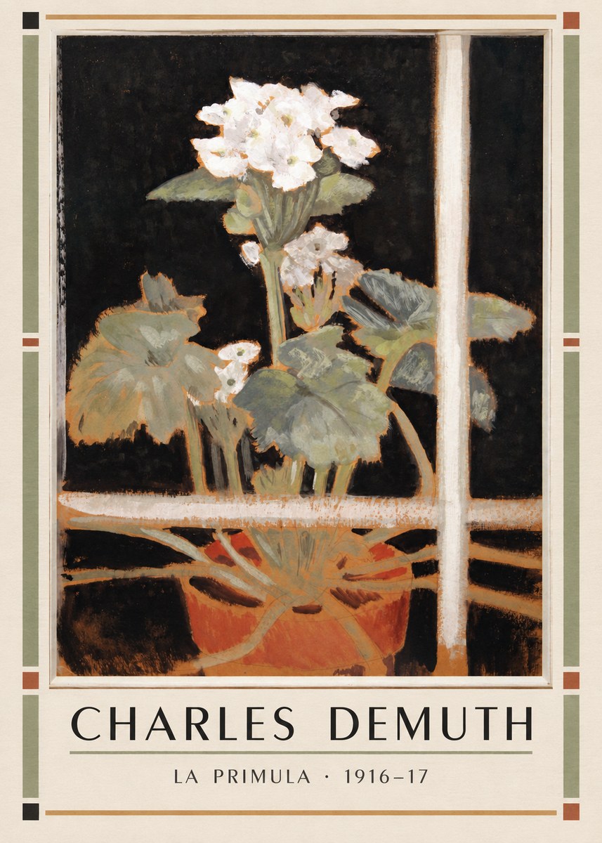 Charles Demuth La Primula No1 - Affiche