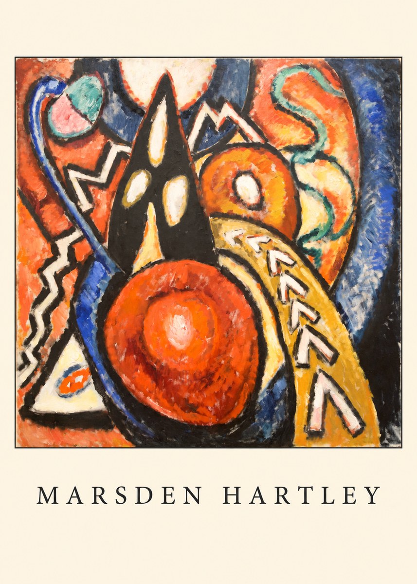 Marsden Hartley Marsden Hartley No4 - Affiche