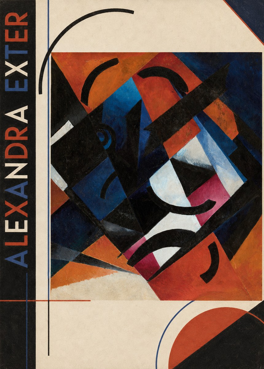 Alexandra Exter Abstract Composition No2 - Affiche