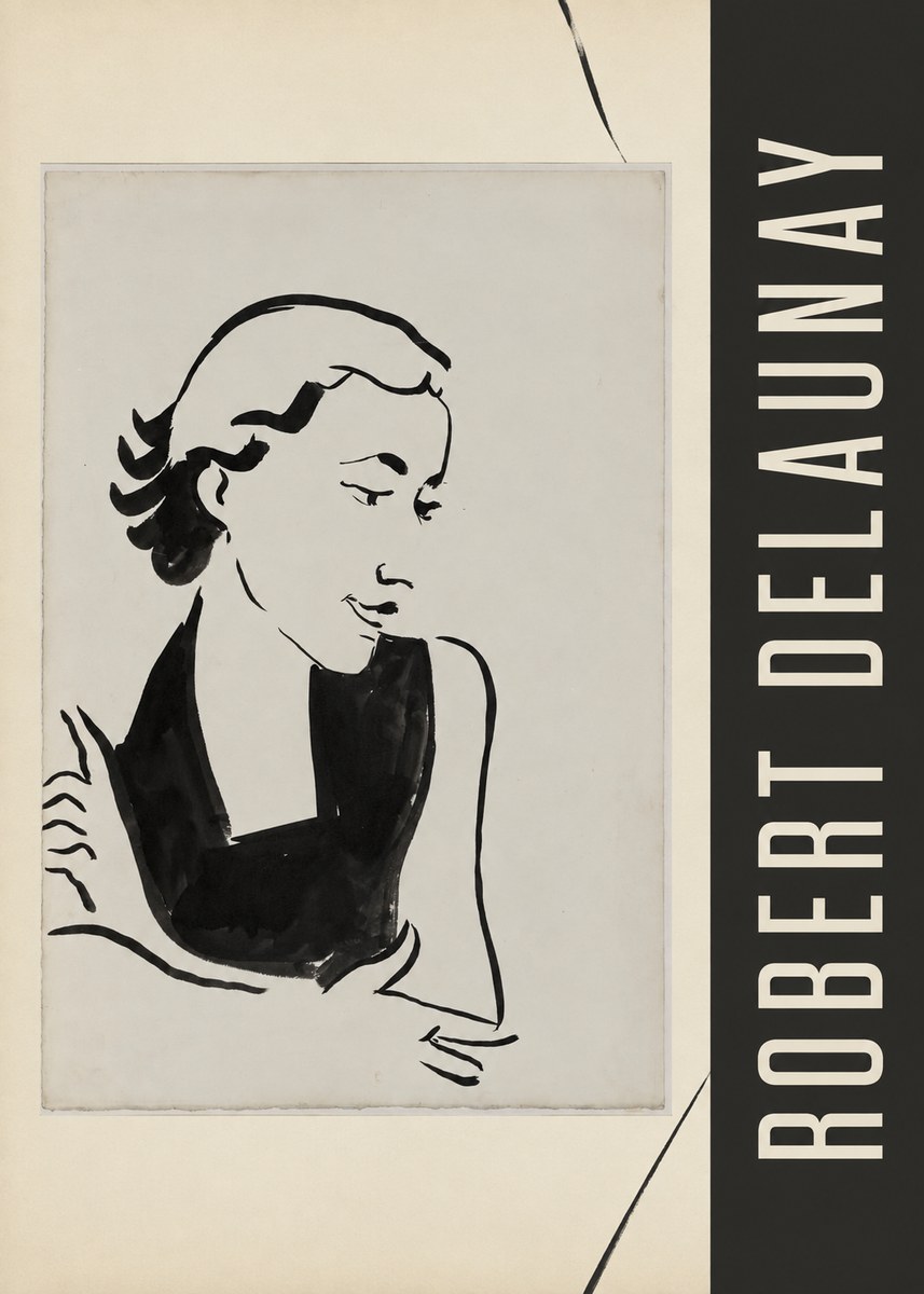 Robert Delaunay Figure Study No2 - Affiche