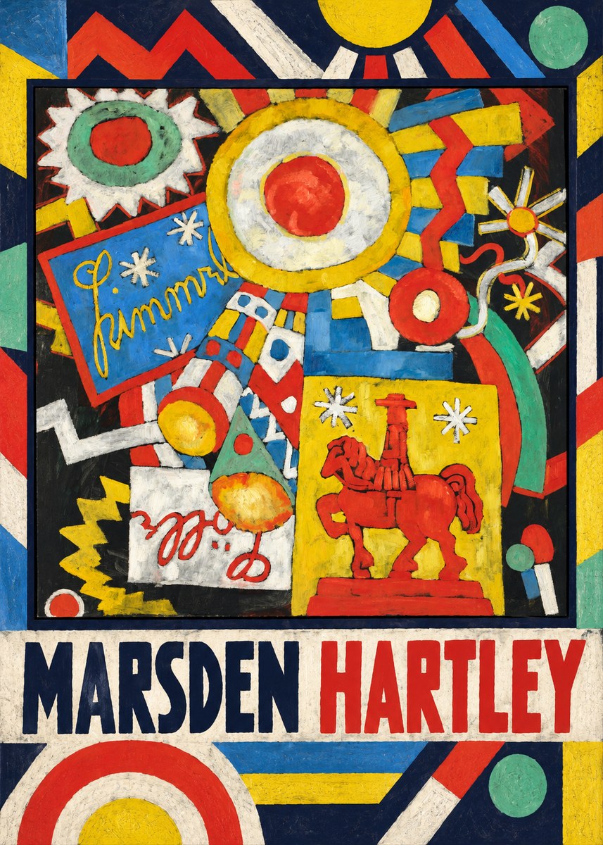 Marsden Hartley Himmel Lille No1 - Affiche