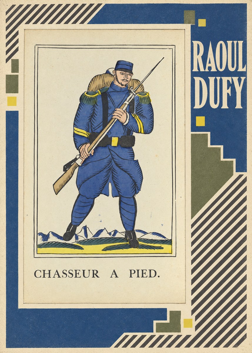 Raoul Dufy Chasseur a Pied. No5 - Affiche