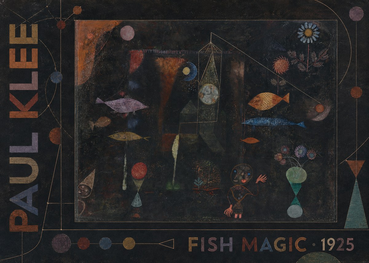 Paul Klee Fish Magic I No6 - Affiche