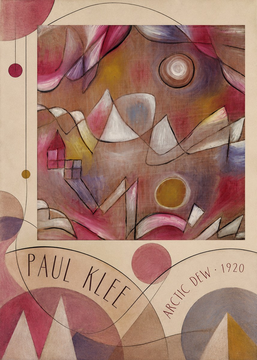 Paul Klee Arctic Dew No6 - Affiche