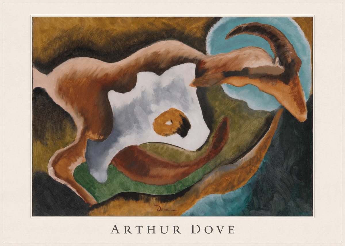 Arthur Dove Goat No3 - Affiche