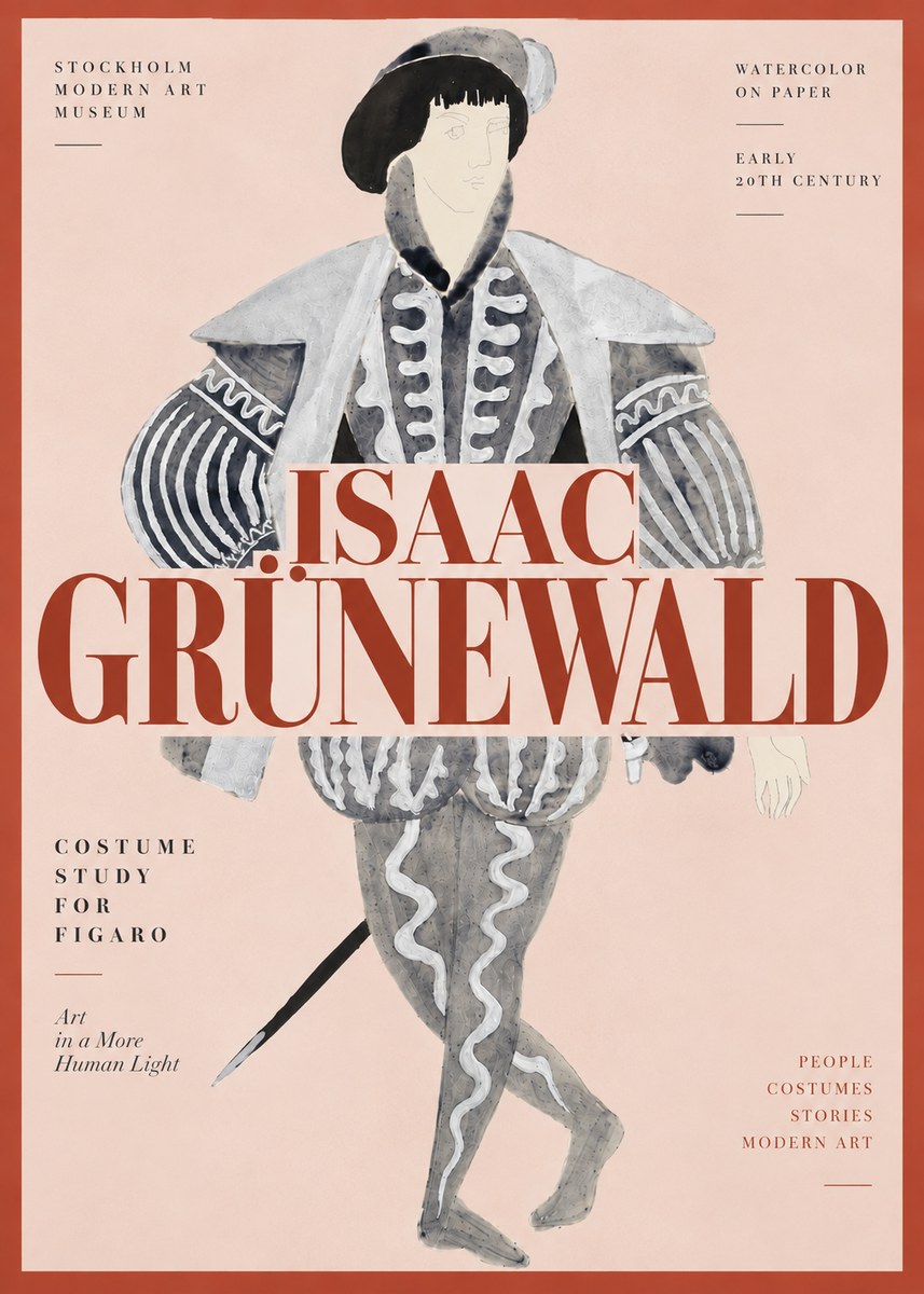 Isaac Grünewald Figaro II No4 - Affiche