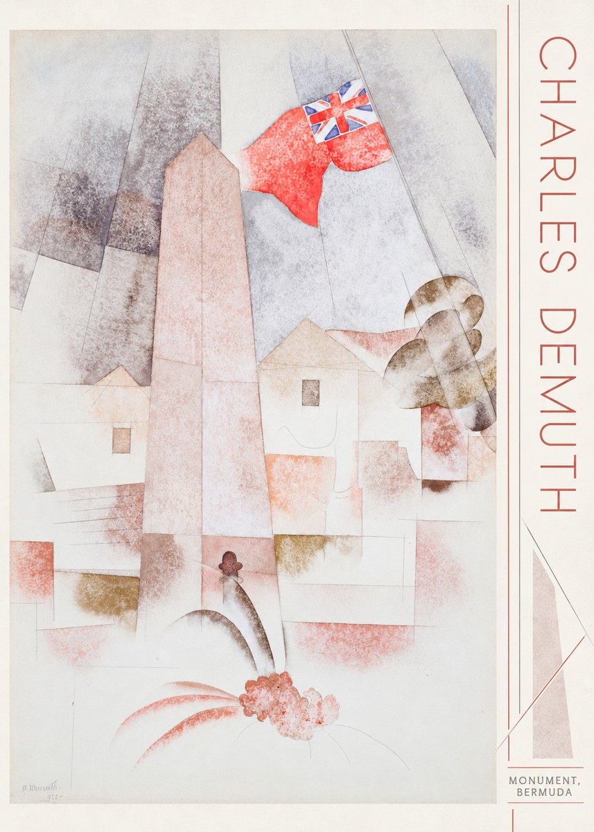Charles Demuth Monument, Bermuda No2 - Affiche