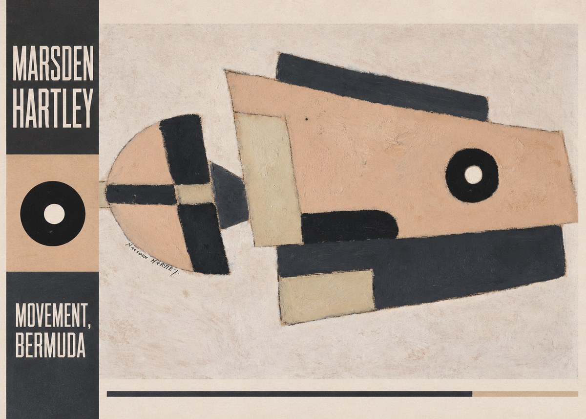 Marsden Hartley Movement, Bermuda No5 - Affiche