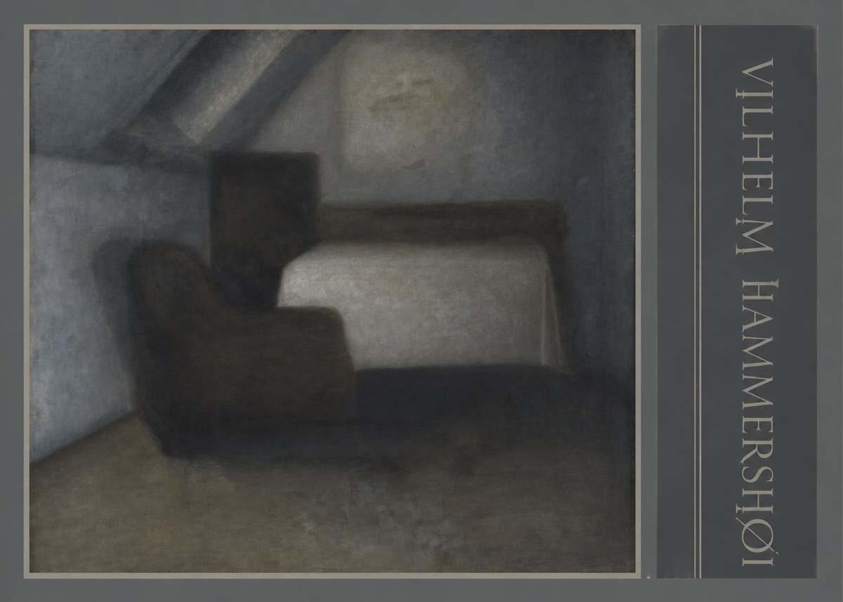 Vilhelm Hammershøi Interior, Strandgade 30 III No2 - Affiche
