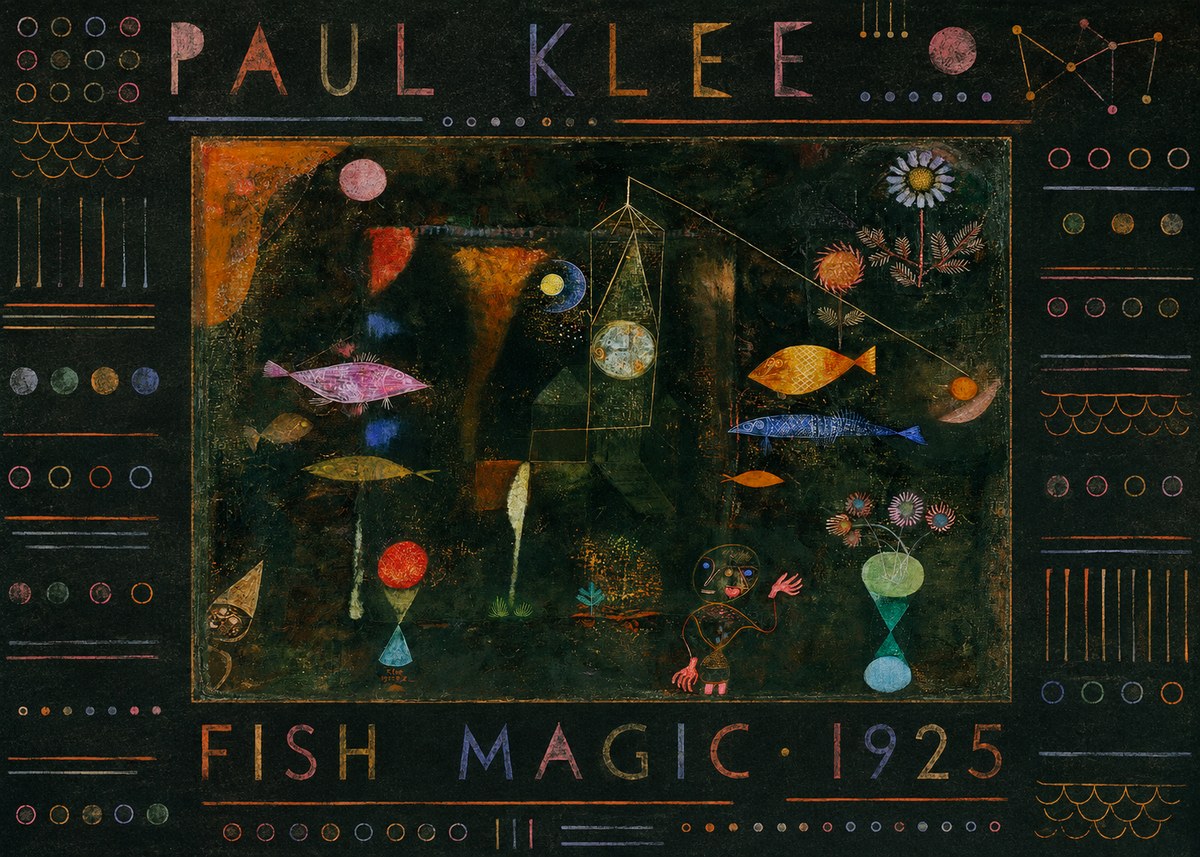 Paul Klee Fish Magic II No3 - Affiche