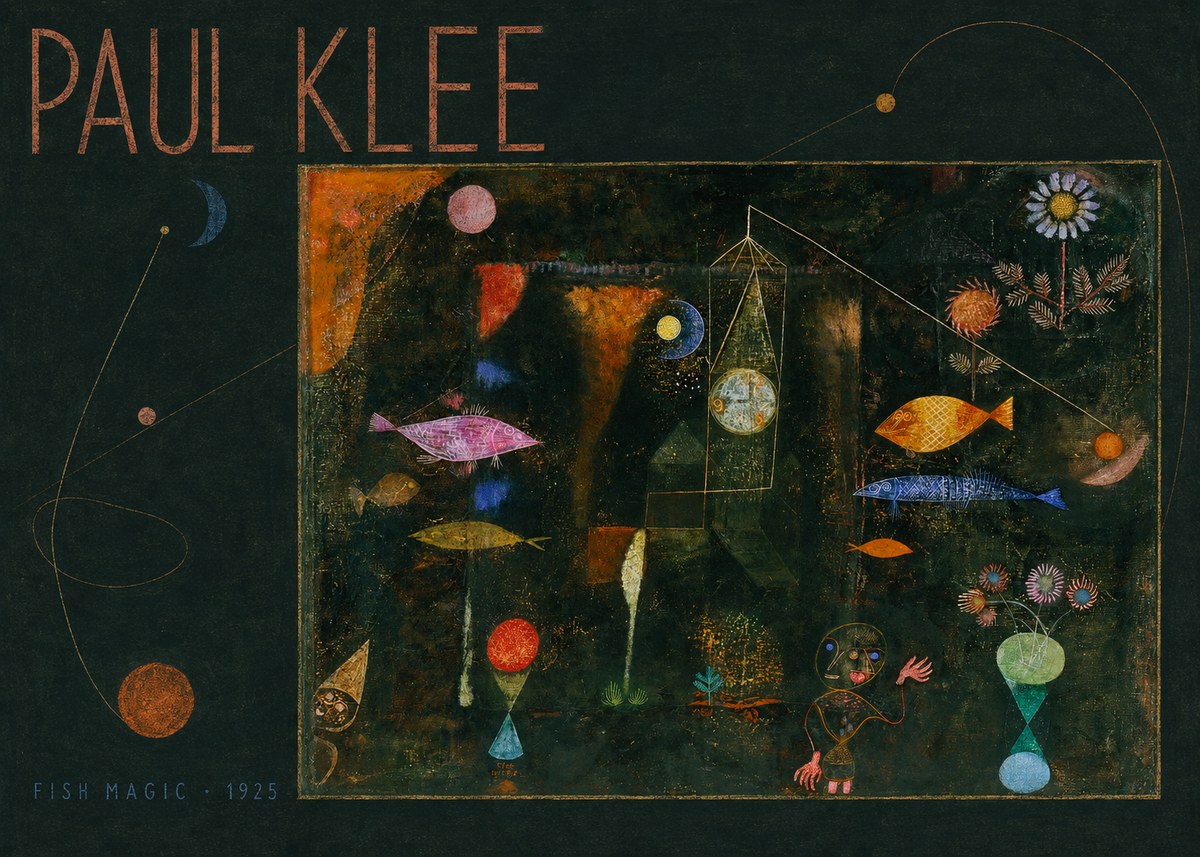 Paul Klee Fish Magic II No5 - Affiche